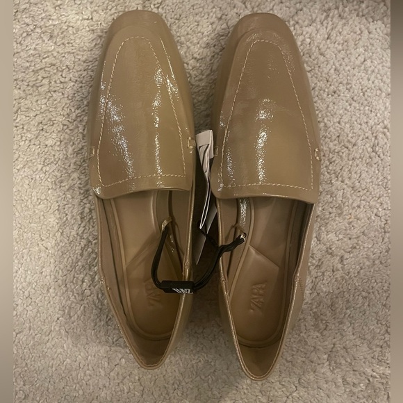 Zara beige flats - New with tags - size 36 - Picture 2 of 4